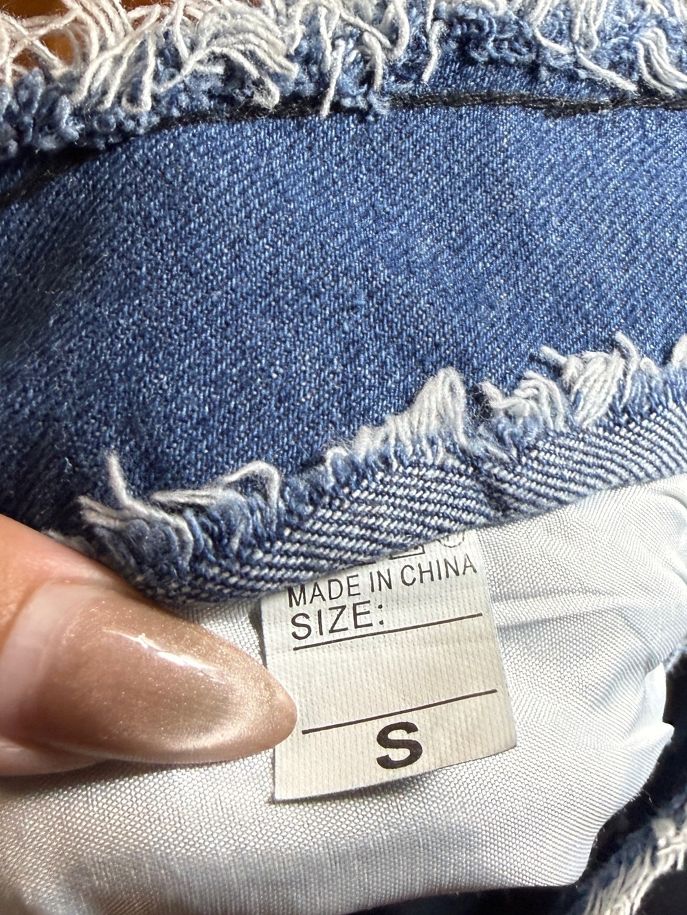Patchwork Jeans Size Small - Picture 3 of 3